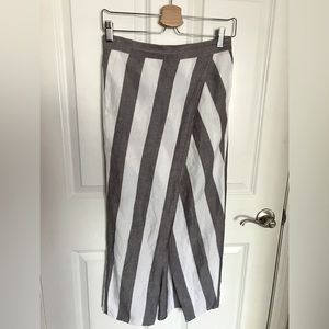 Madewell faux wrap skirt